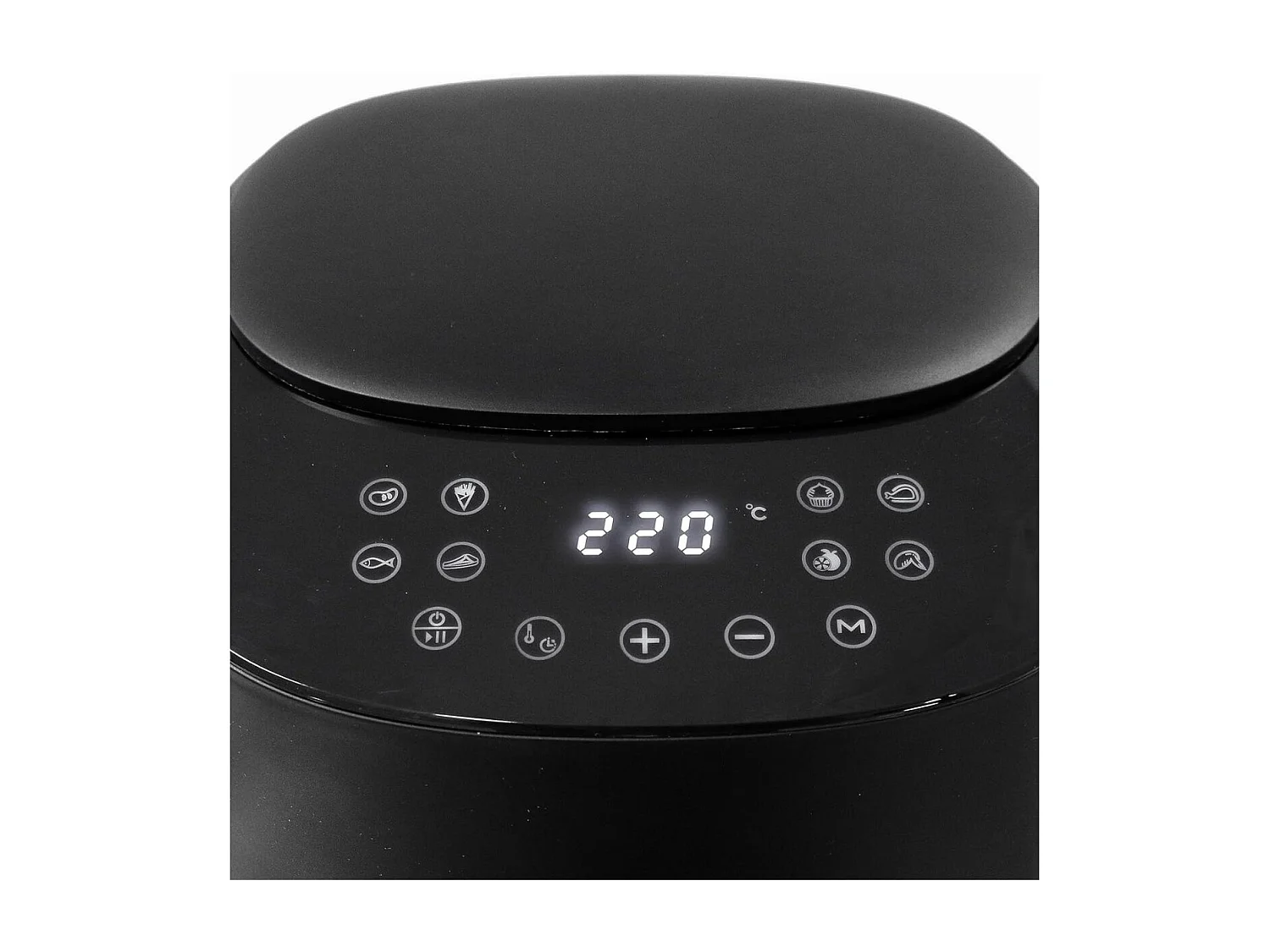 Freidora de aire Emerio AF-129369 1300W 4,5L 8 programas negro