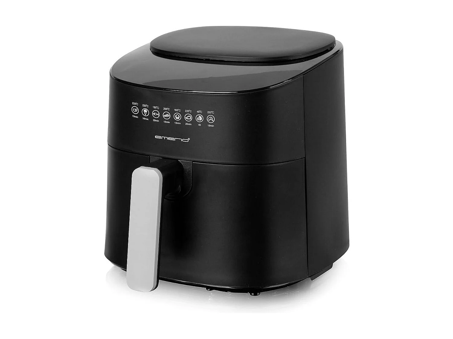 Freidora de aire Emerio AF-129369 1300W 4,5L 8 programas negro