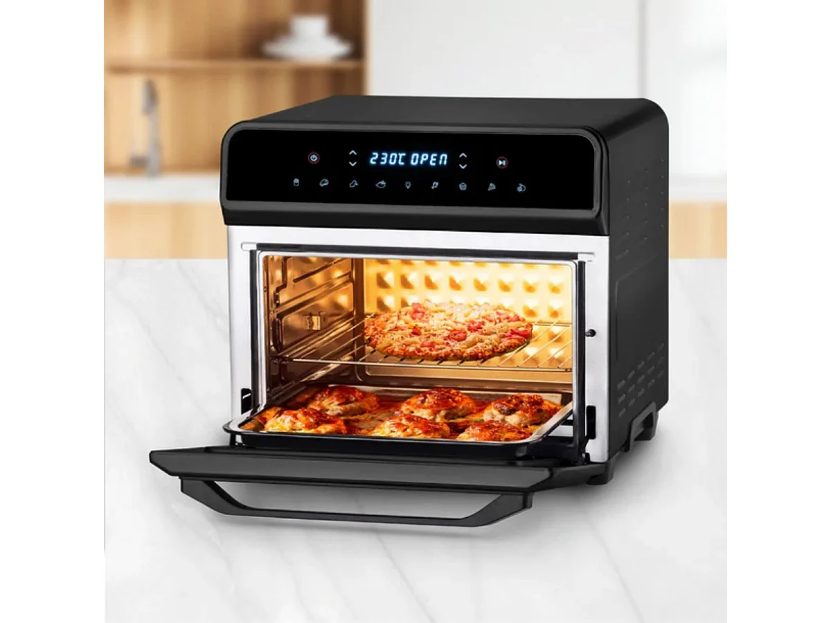 Freidora de aire Ufesa Magnum 1800W 23L digital 8 programas negro