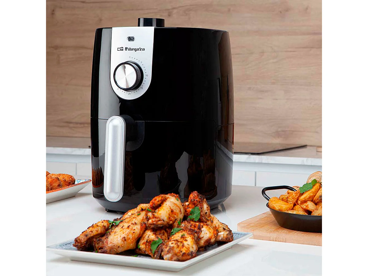 Freidora de aire Orbegozo FDR 27 1200W 2,5L negro