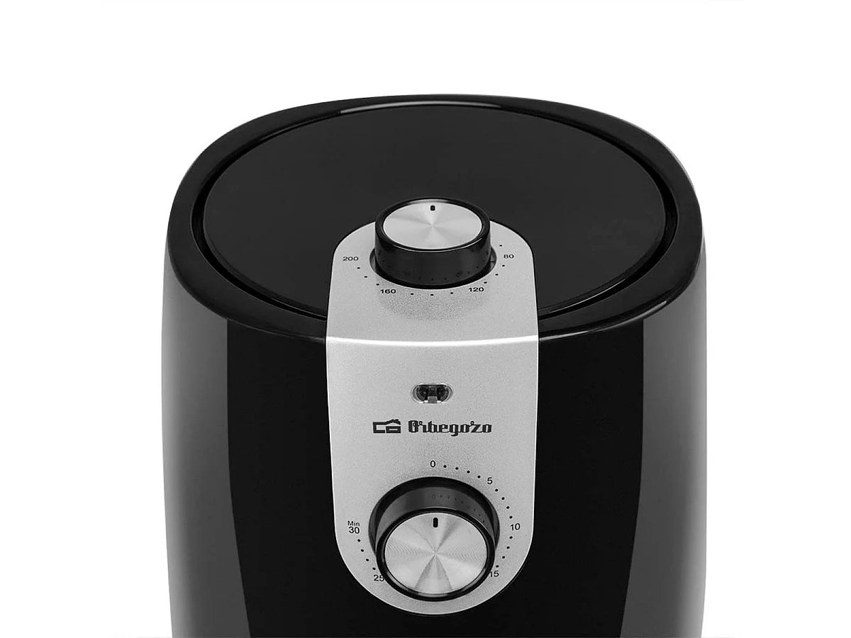 Freidora de aire Orbegozo FDR 27 1200W 2,5L negro
