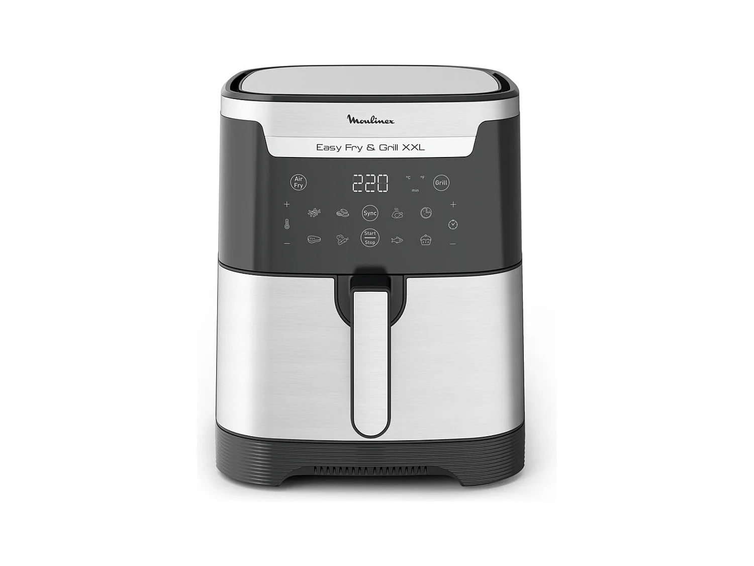 Freidora de aire Moulinex EZ801D10 6,5L 2 bandejas inox