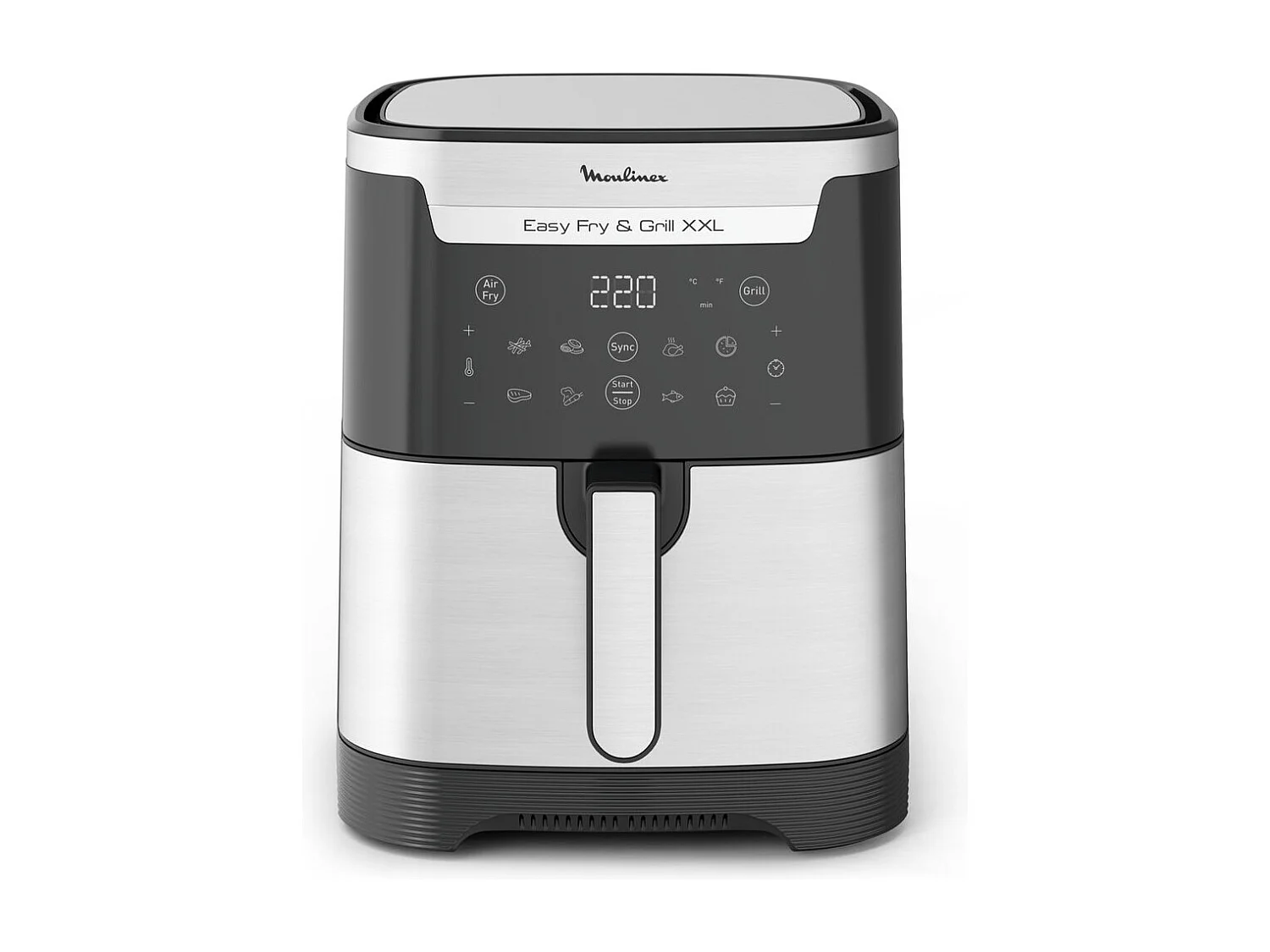 Freidora de aire Moulinex EZ801D10 6,5L 2 bandejas inox