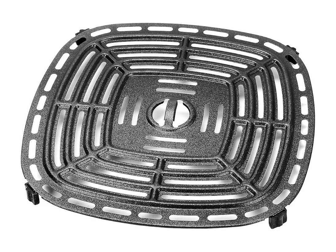 Freidora de aire Emerio AF-129084 1300W 4,5L 8 programas acero inoxidable negro