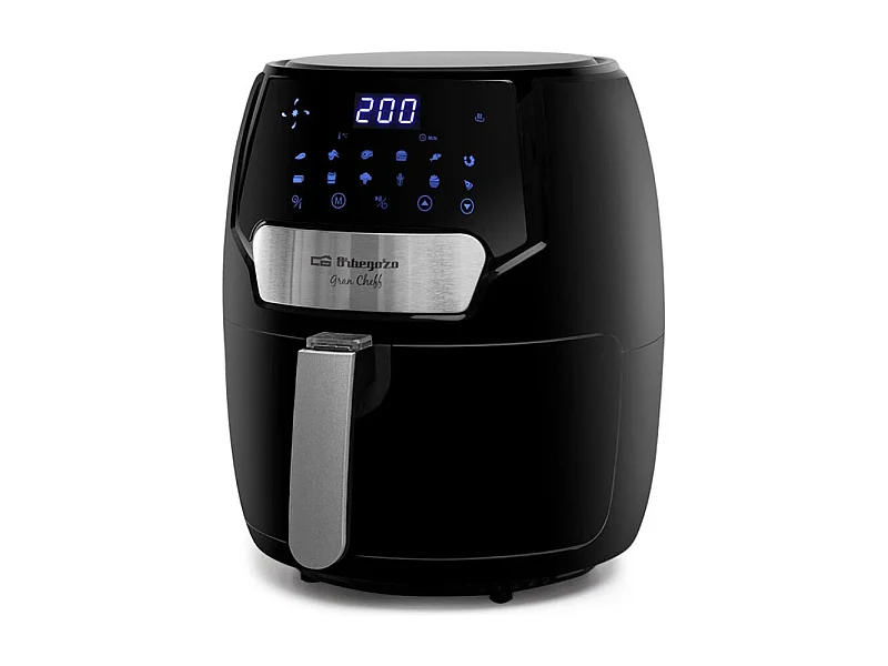 Freidora de aire Orbegozo FDR65 4L 1500W 12 programas negro