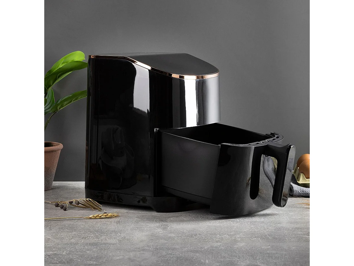 Freidora de aire Bergner Cooper 1300W 4,8L negro