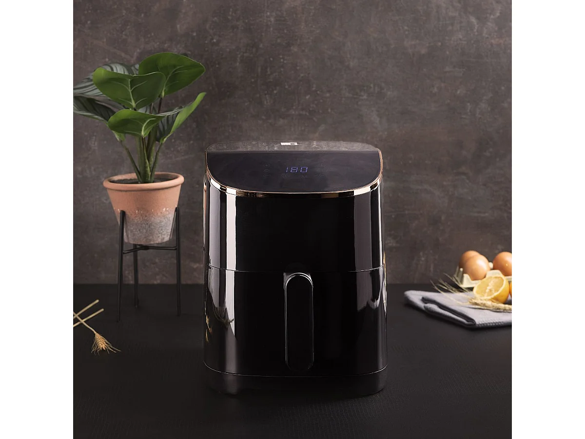 Freidora de aire Bergner Cooper 1300W 4,8L negro