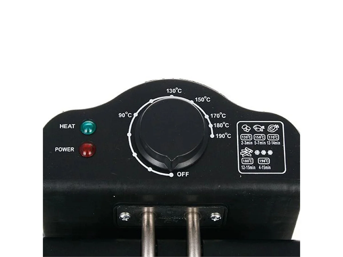 Freidora de aceite Emerio DF-120482.2 2000W 3L negro