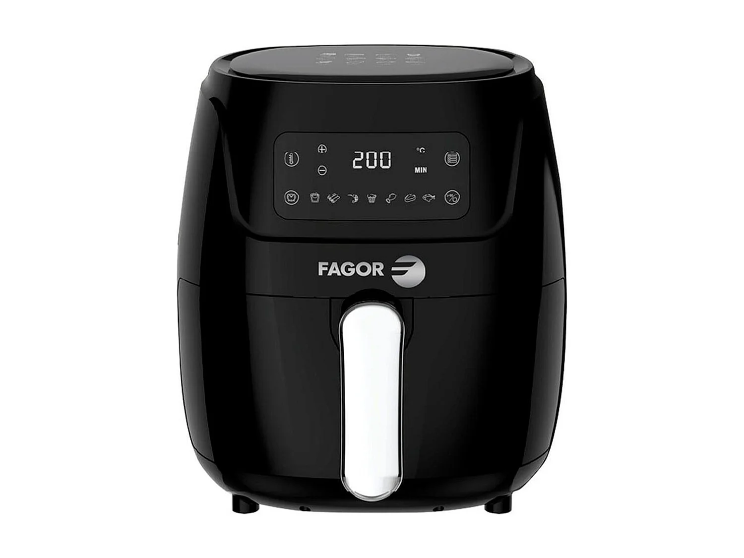 Freidora de aire Naturfry FGE7822 Fagor 1800W 5,7L 7 modos negro