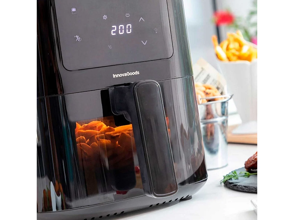 Freidora de aire Fryinn Balance 5000 Innovagoods 1500W 5L negro