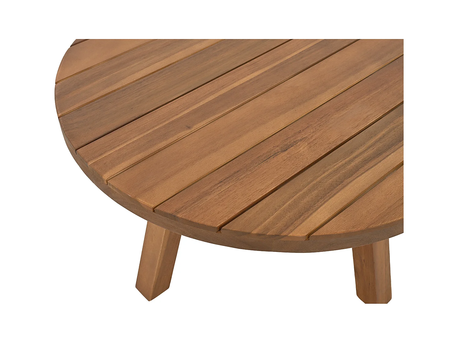 Set da salotto da giardino per 4 persone, divano angolare + tavolino basso, struttura in acacia, in corda intrecciata, grigio