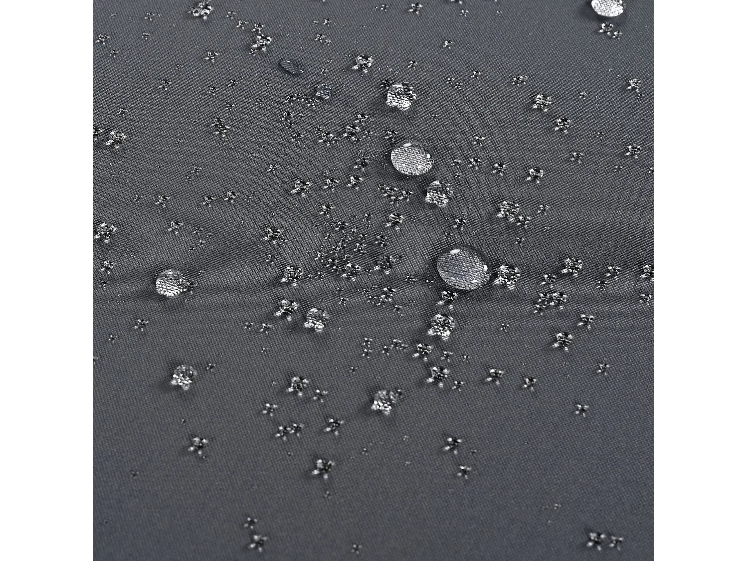 Set da salotto da giardino per 5 persone, divano angolare + tavolino basso, struttura in acacia, in corda intrecciata, grigio