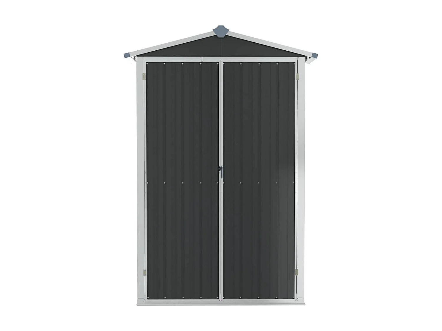 Abri de jardin Anthracite 116x45x175 cm Acier galvanisé