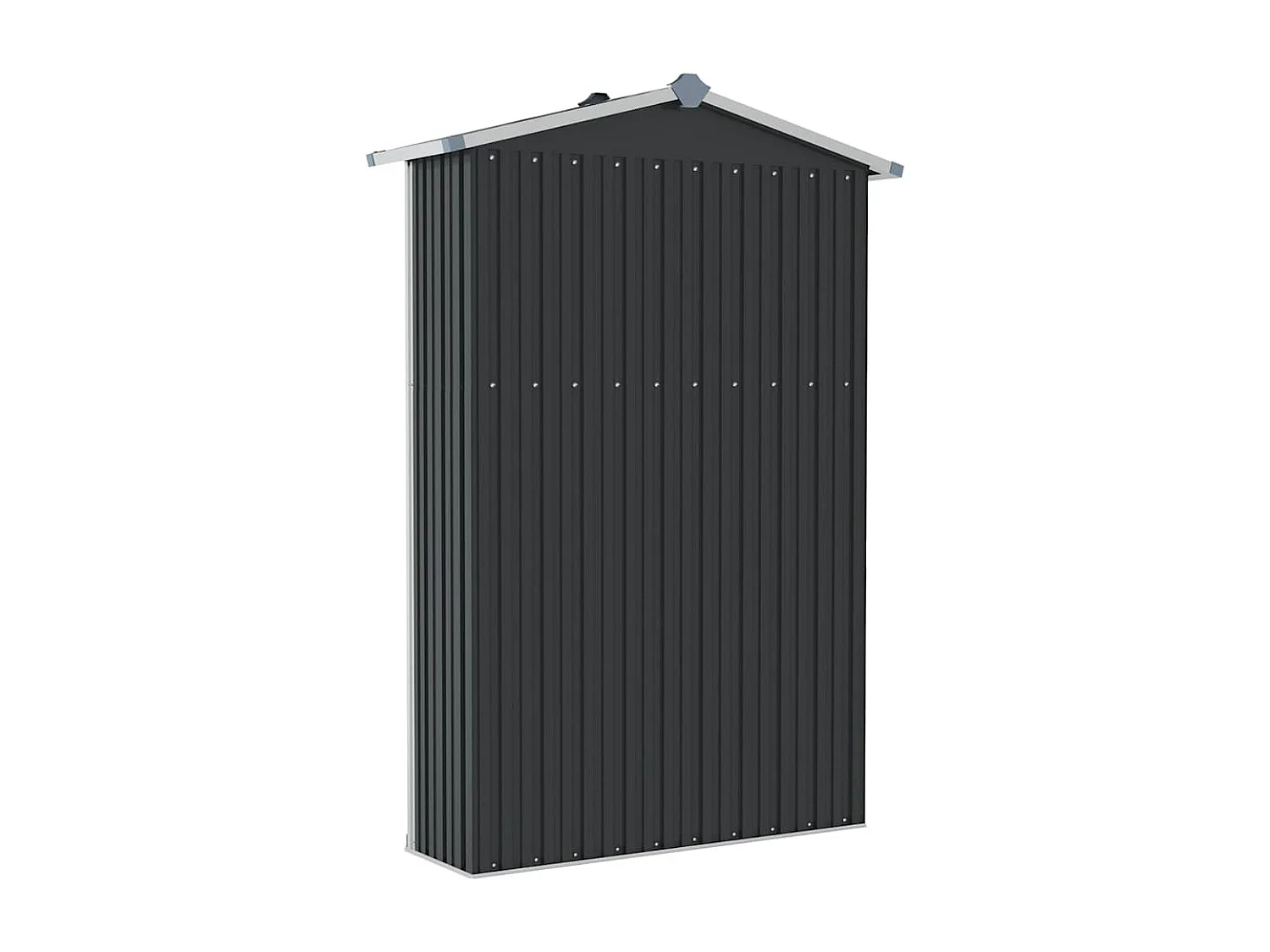 Abri de jardin Anthracite 116x45x175 cm Acier galvanisé