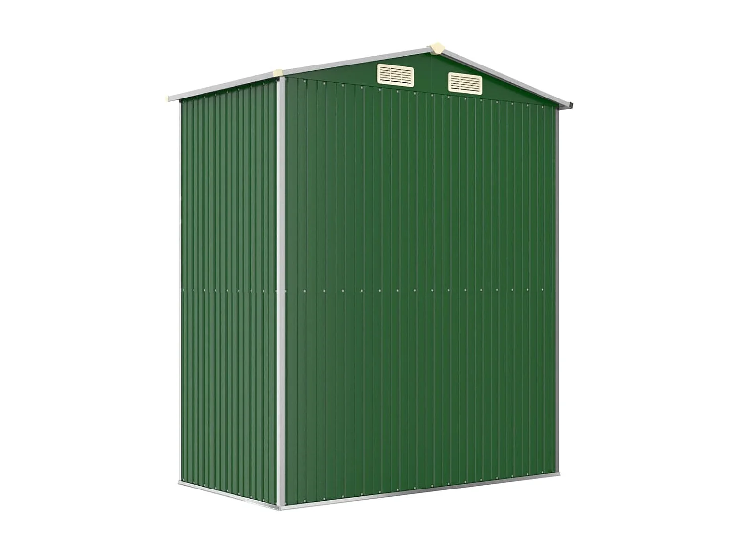 Grünes Gartenhäuschen 192x108x223 cm Verzinkter Stahl