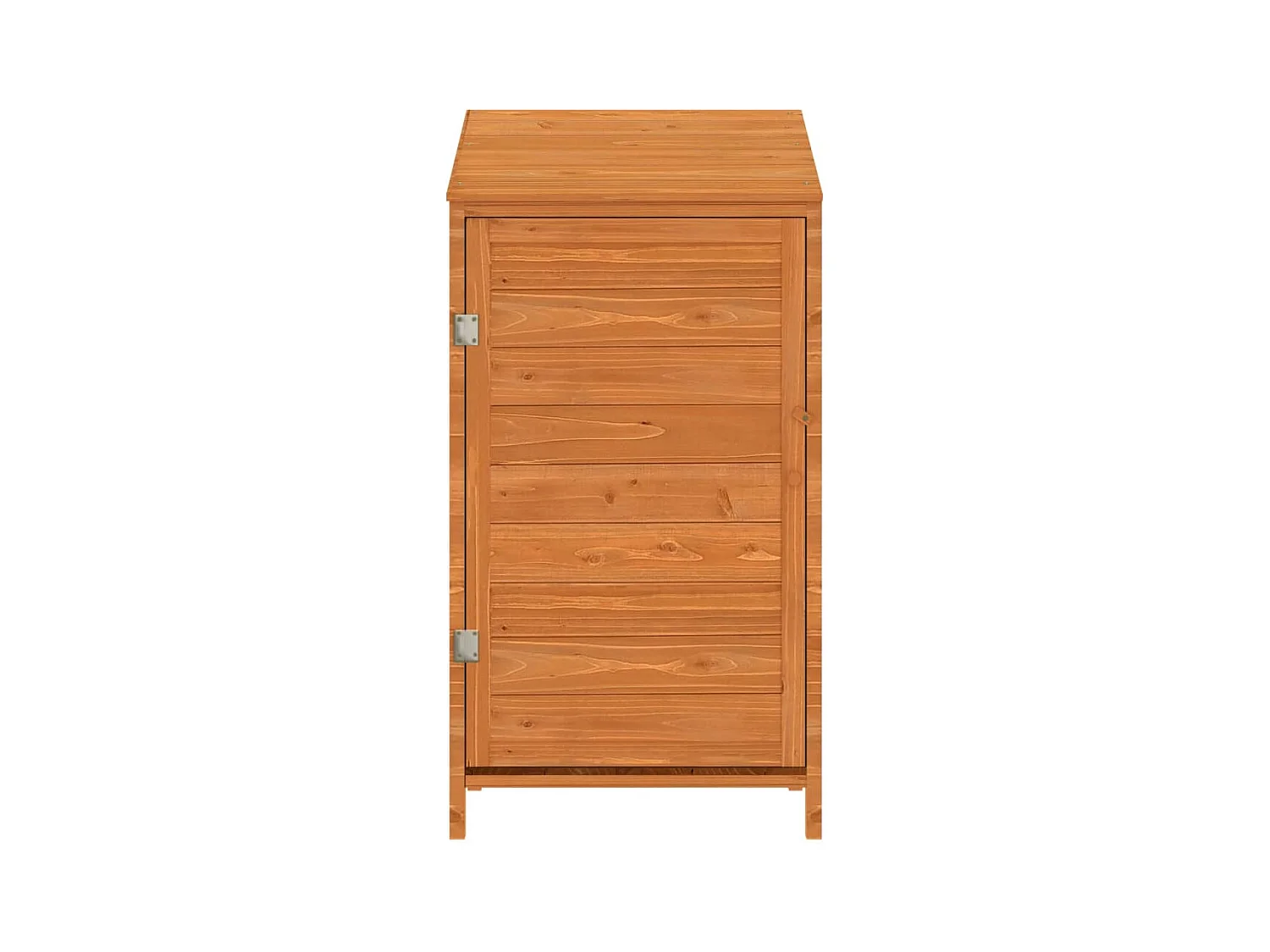 Remise de jardin Marron 55x52x112 cm Bois de sapin solide