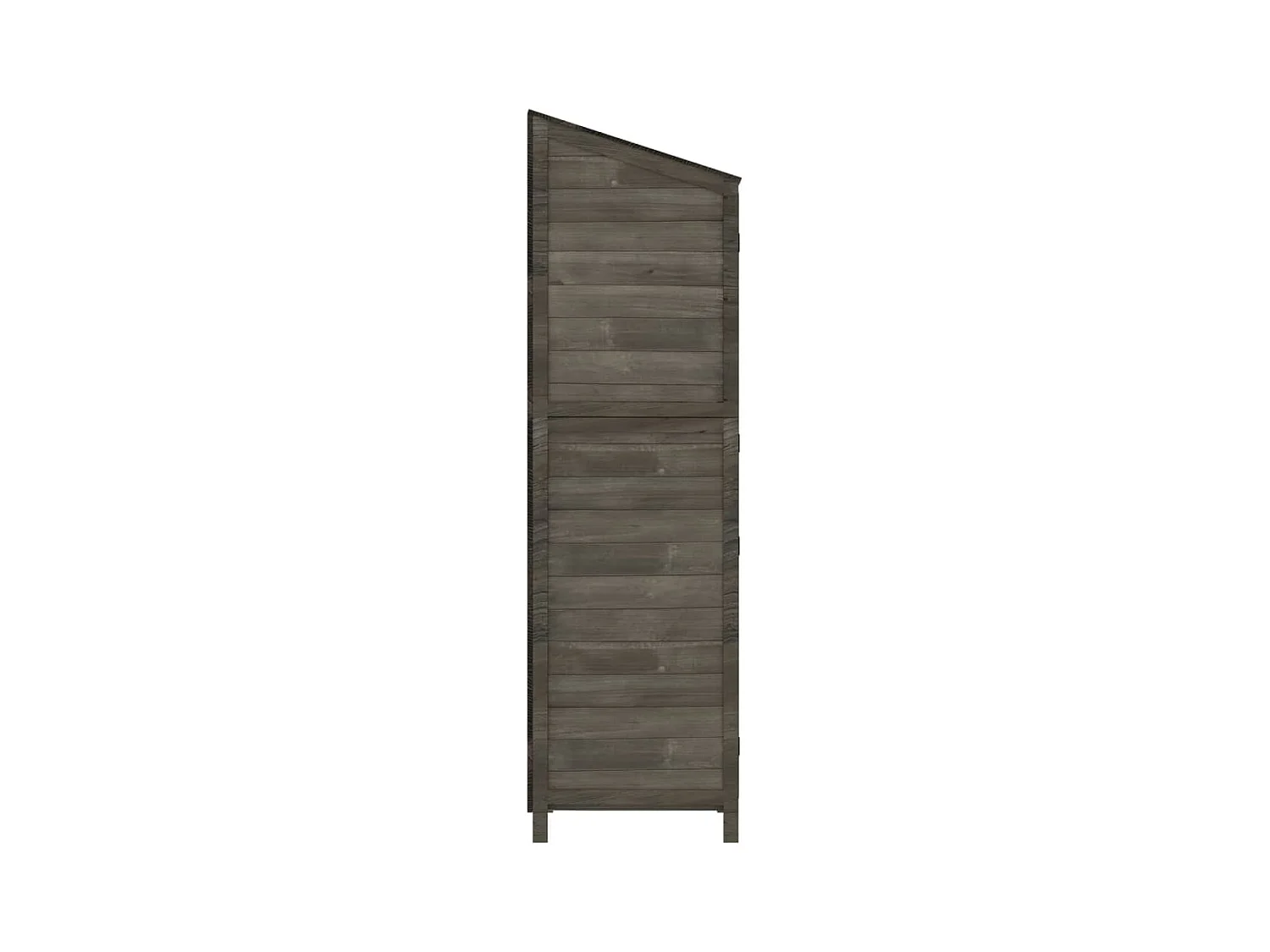 Remise de jardin Anthracite 55x52x174,5 cm Bois de sapin solide