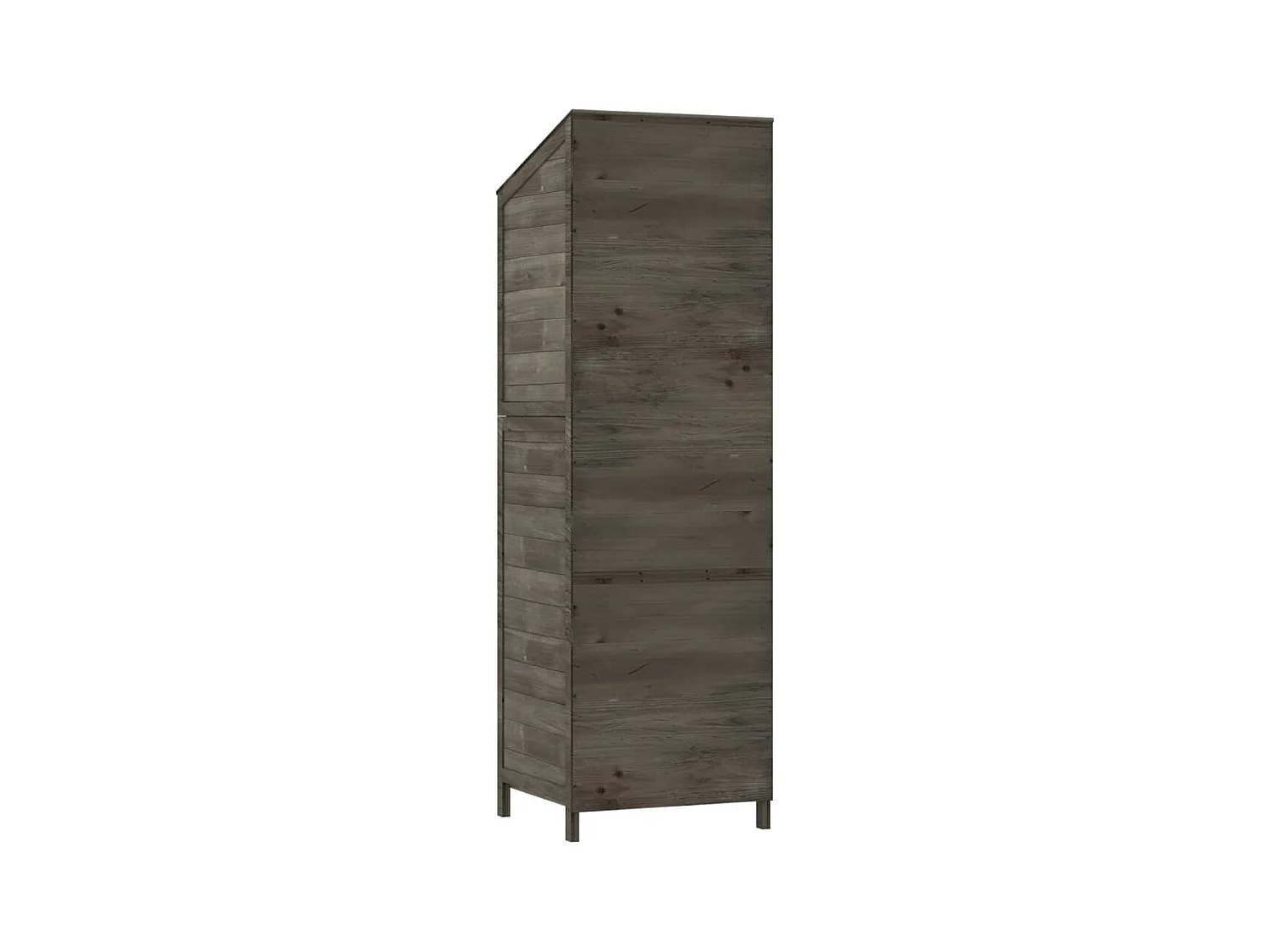 Remise de jardin Anthracite 55x52x174,5 cm Bois de sapin solide