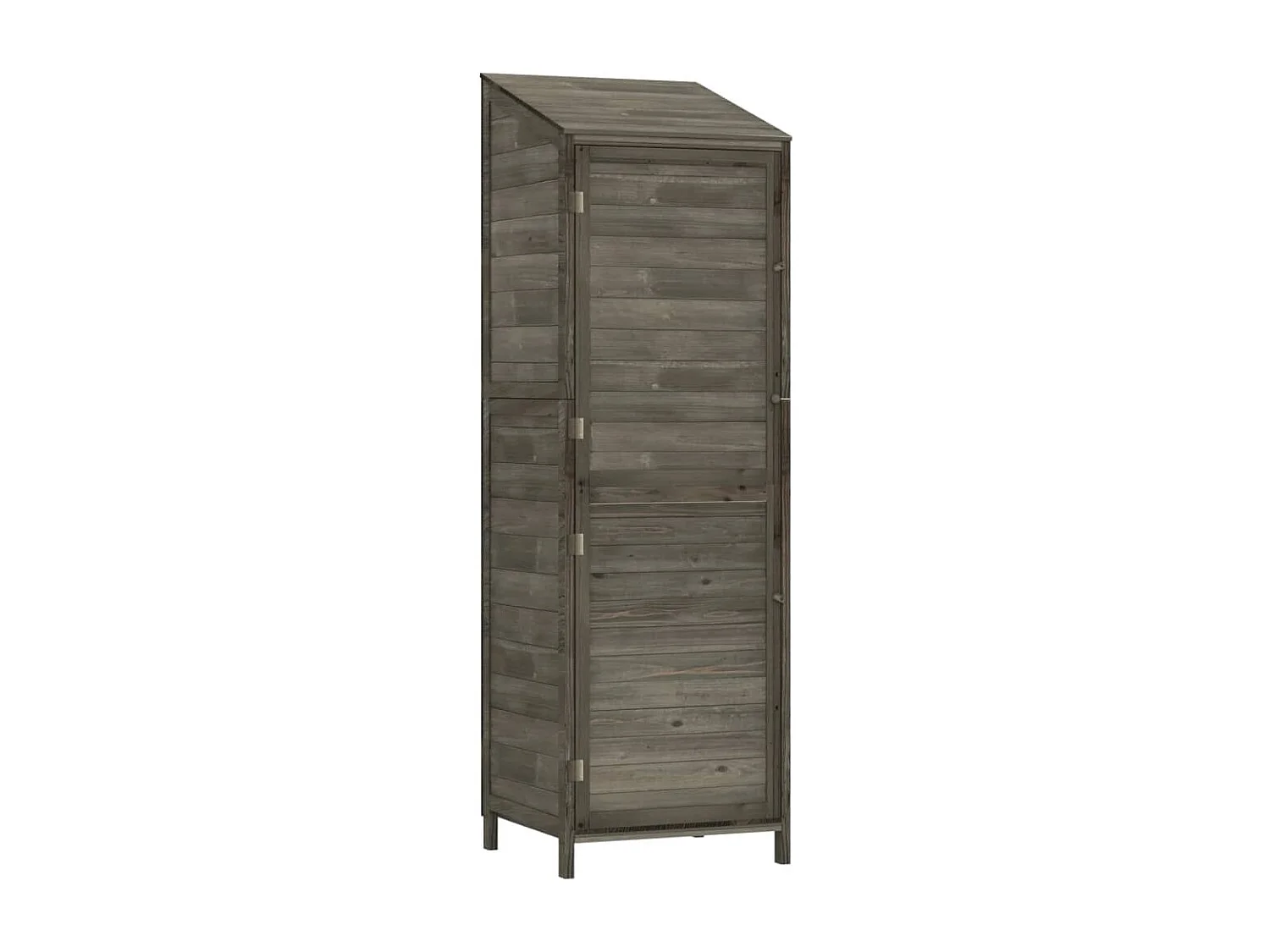 Remise de jardin Anthracite 55x52x174,5 cm Bois de sapin solide