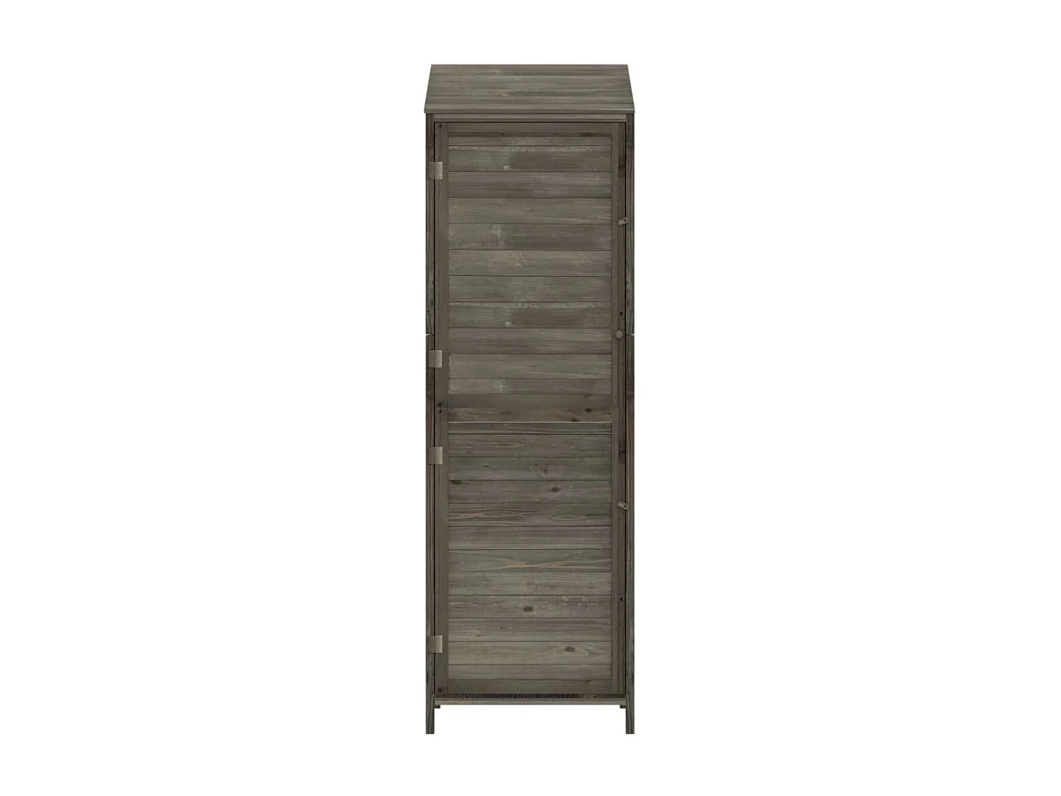 Remise de jardin Anthracite 55x52x174,5 cm Bois de sapin solide