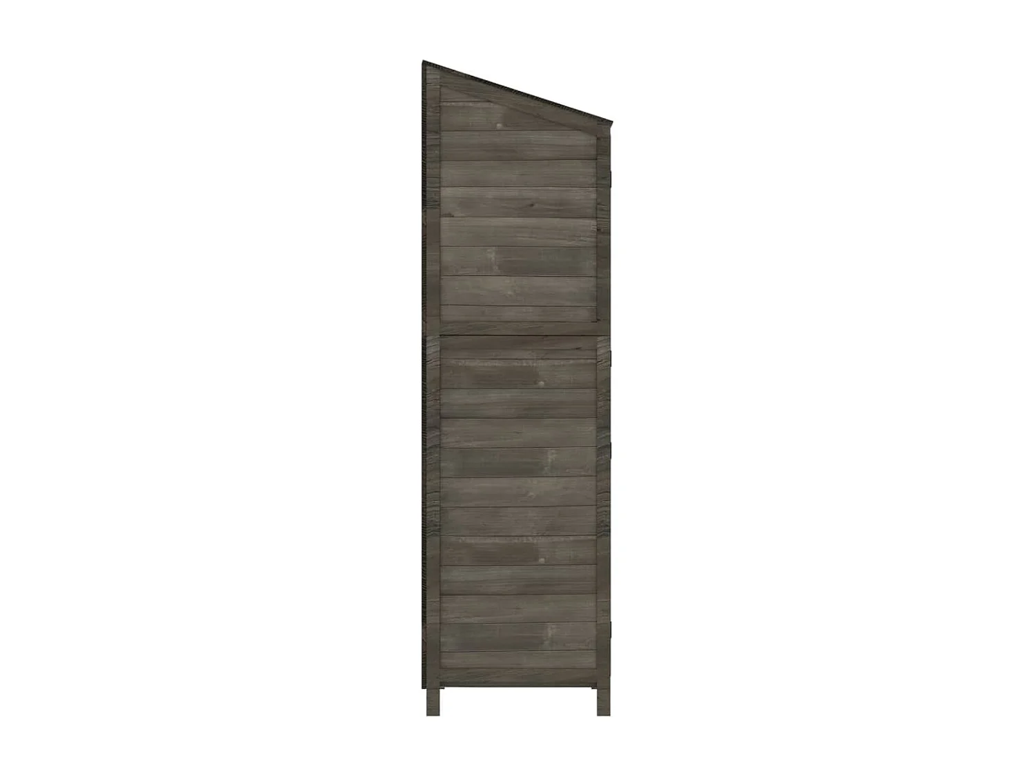 Remise de jardin Anthracite 55x52x174,5 cm Bois de sapin solide
