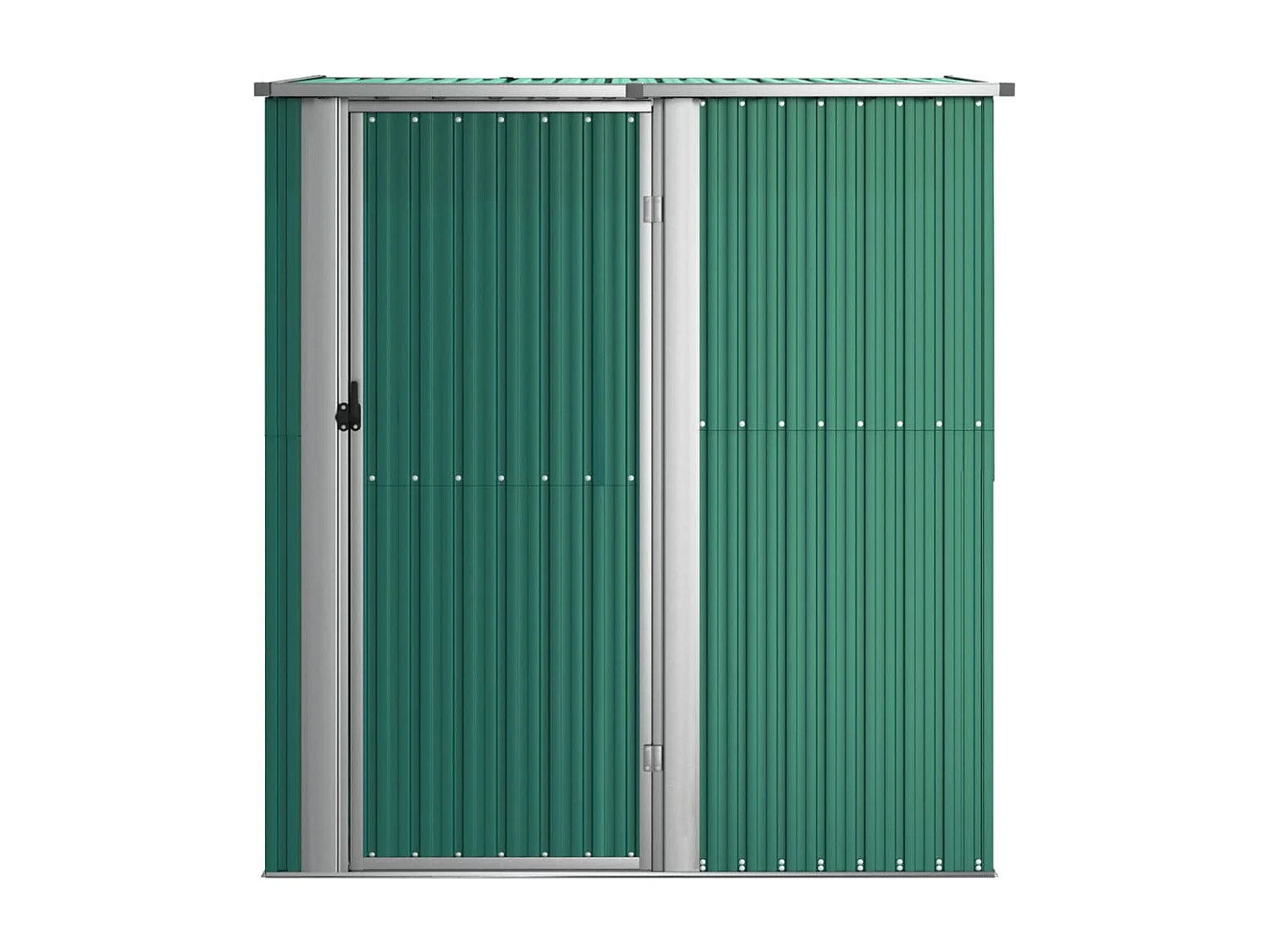 Casetta da giardino verde 180,5x97x209,5 cm Acciaio zincato