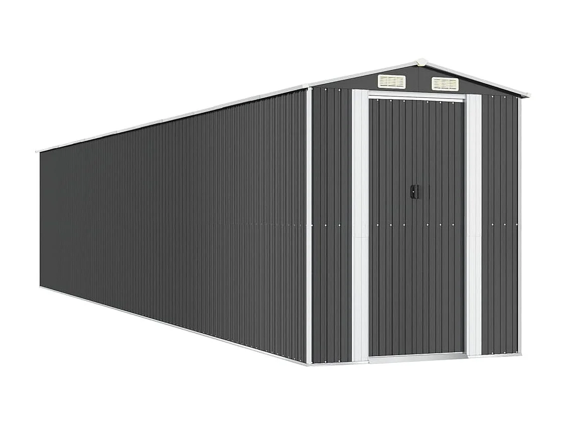 Abri de jardin Anthracite 192x1021x223 cm Acier galvanisé