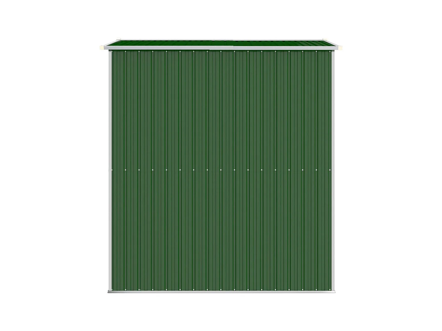 Casetta da giardino verde 192x191x223 cm Acciaio zincato