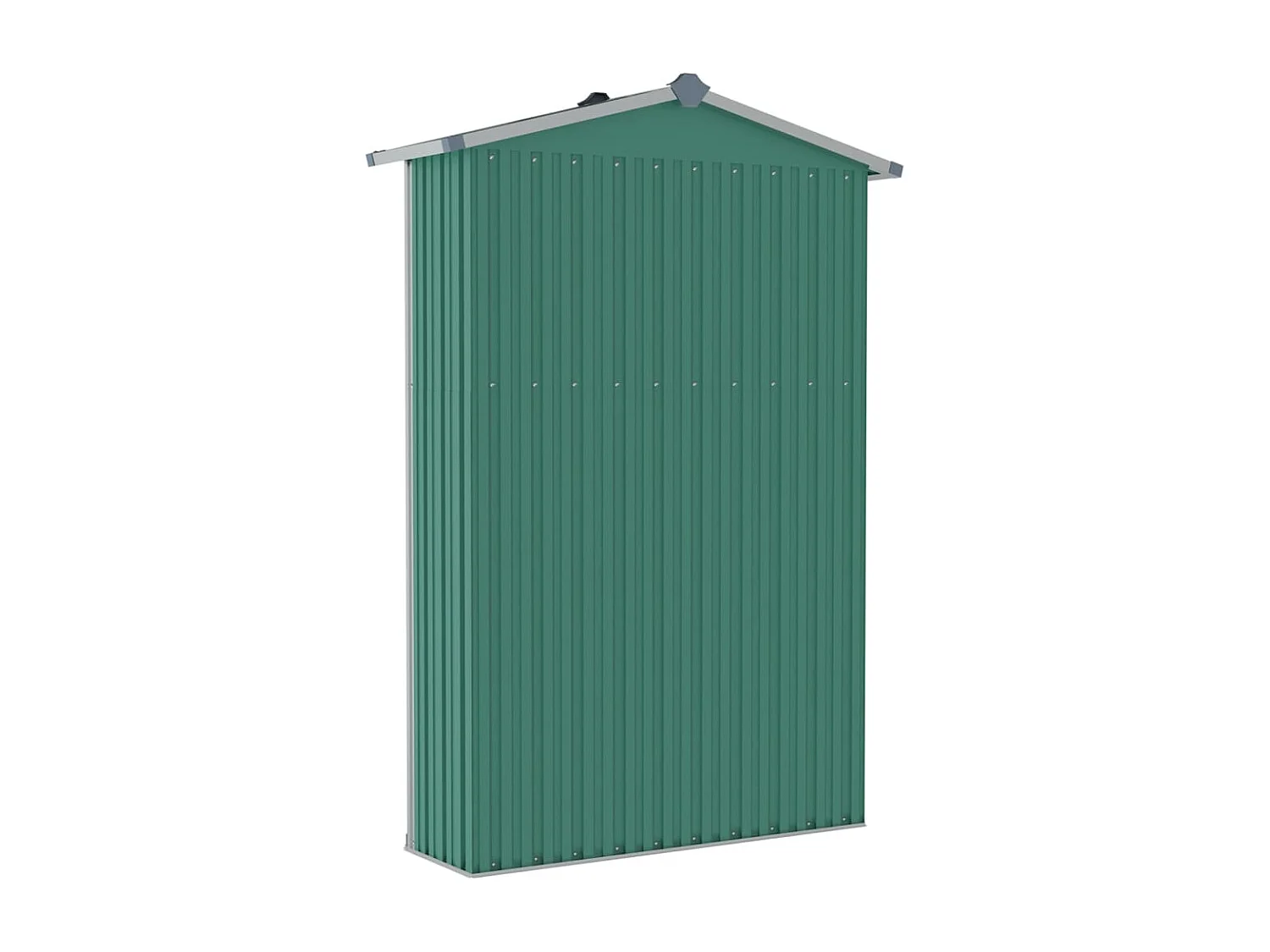 Abri de jardin Vert 116x45x175 cm Acier galvanisé