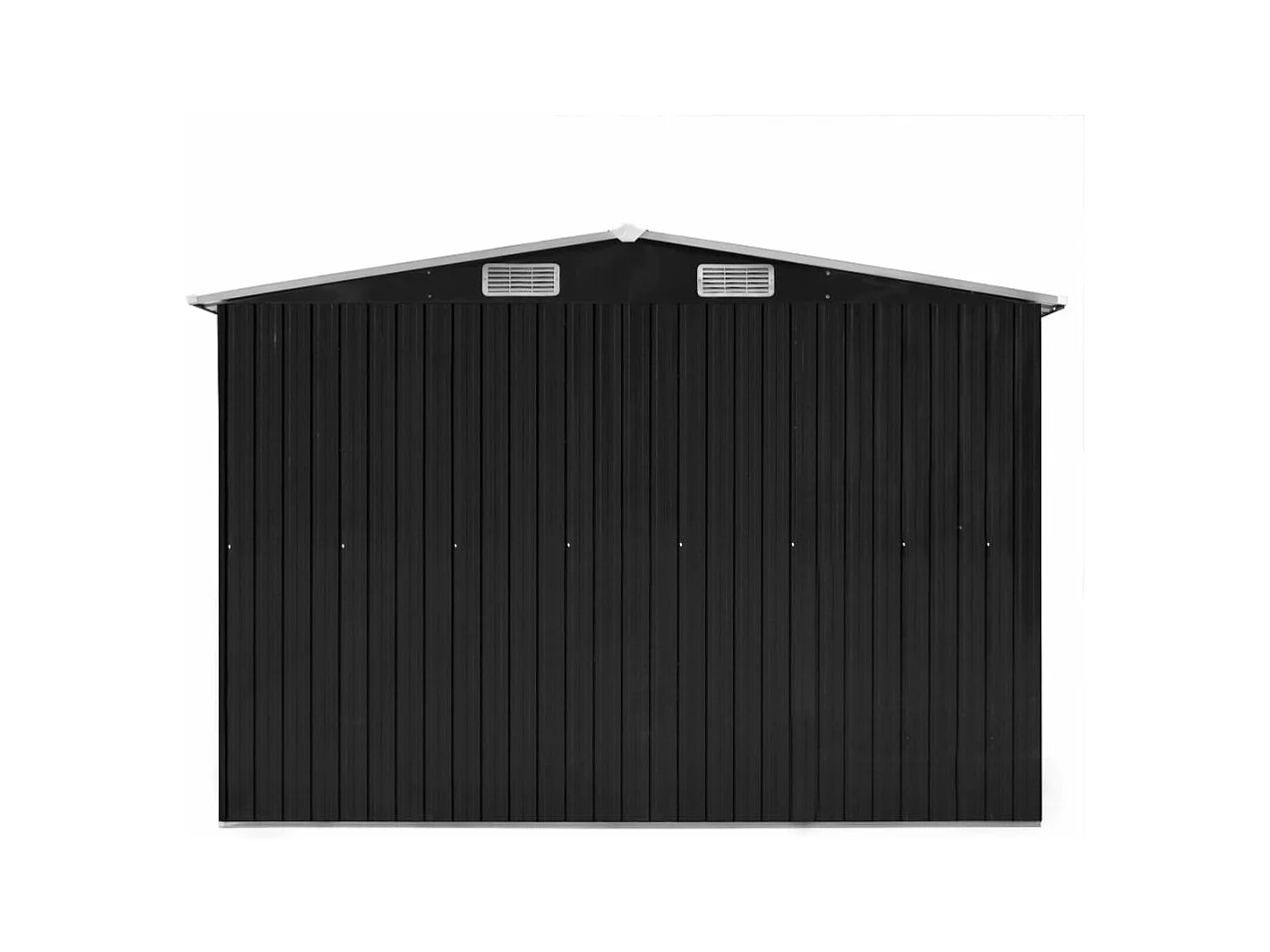 Abri de jardin Anthracite 257x990x181 cm Acier galvanisé