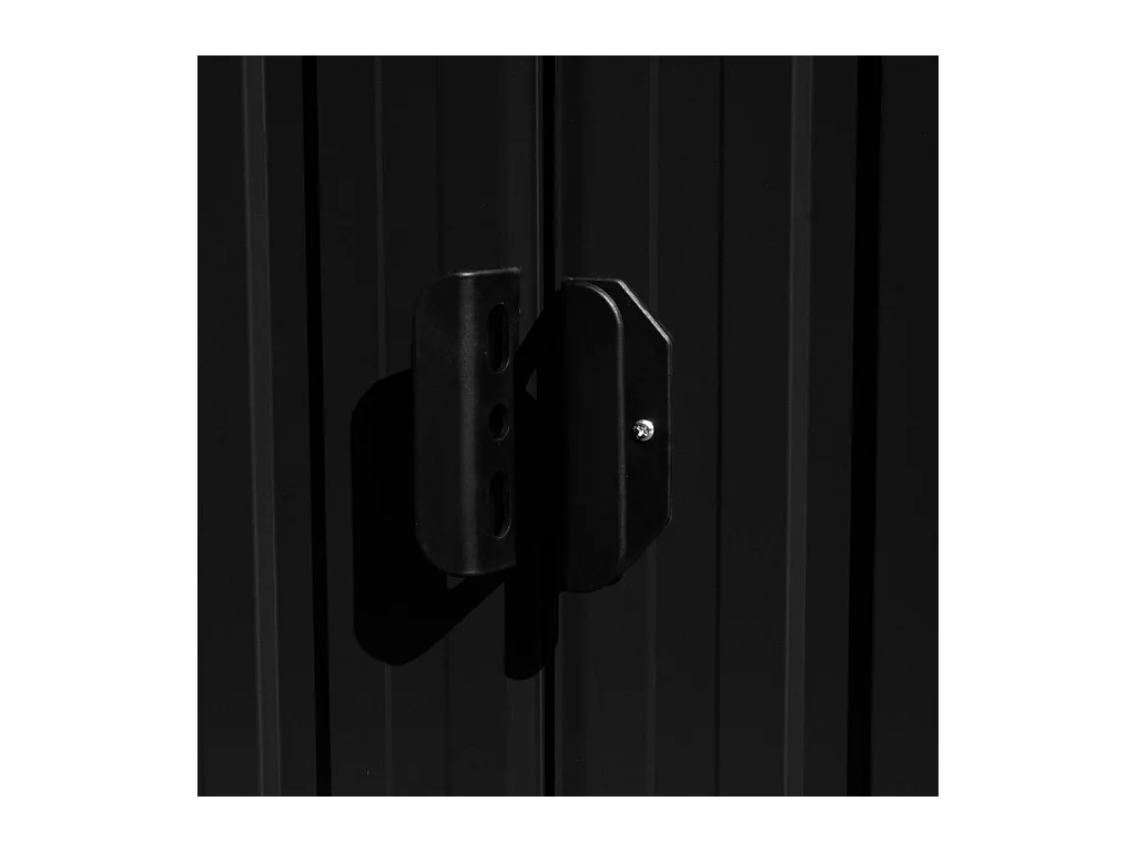 Abri de jardin Anthracite 257x990x181 cm Acier galvanisé