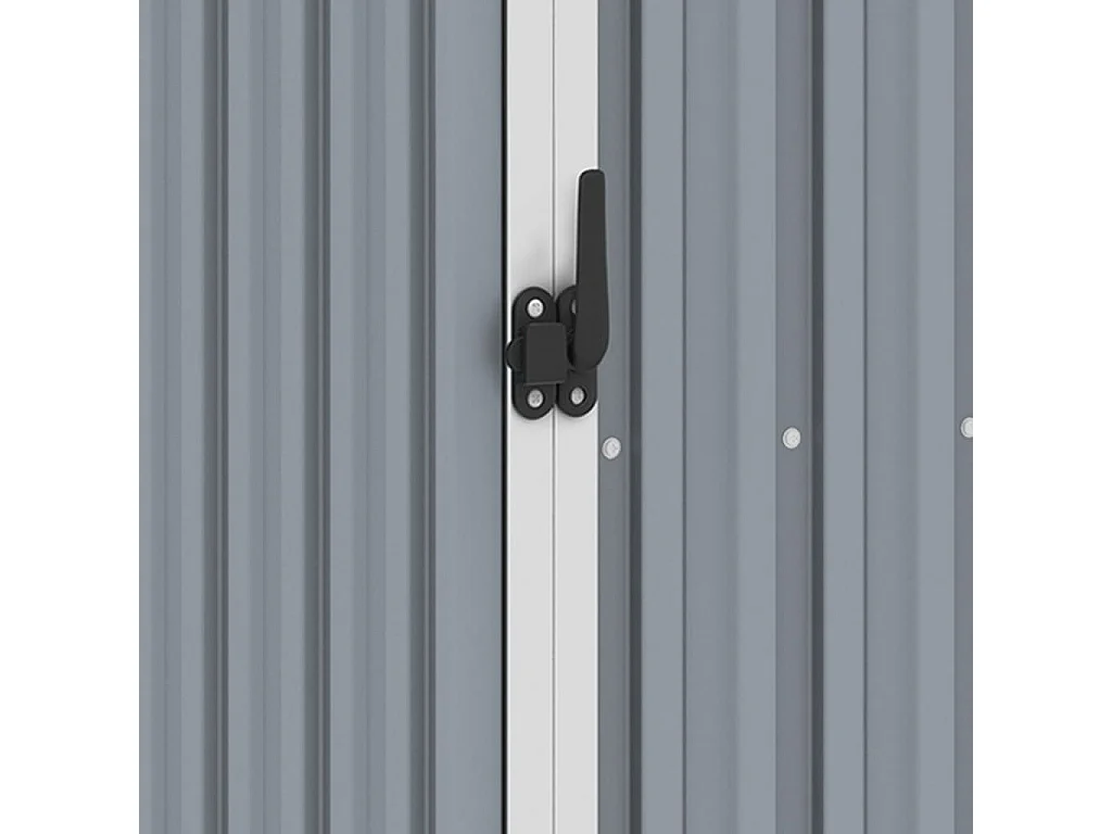 Abri de jardin Gris 87x98x159 cm Acier galvanisé