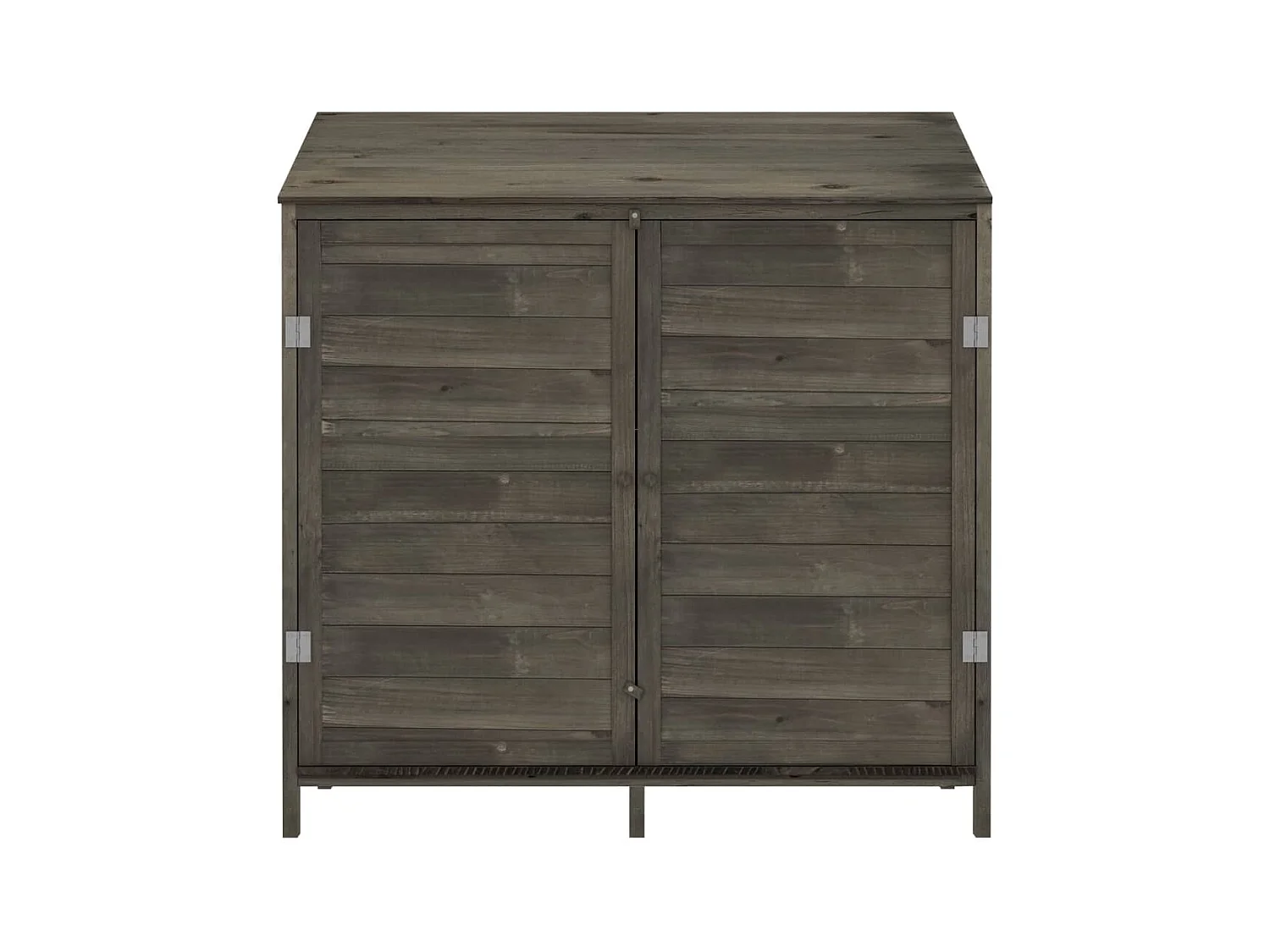 Remise de jardin Anthracite 102x52x112 cm Bois de sapin solide