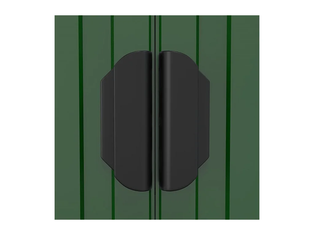 Galpão de jardim verde 192x689x223 cm Aço galvanizado