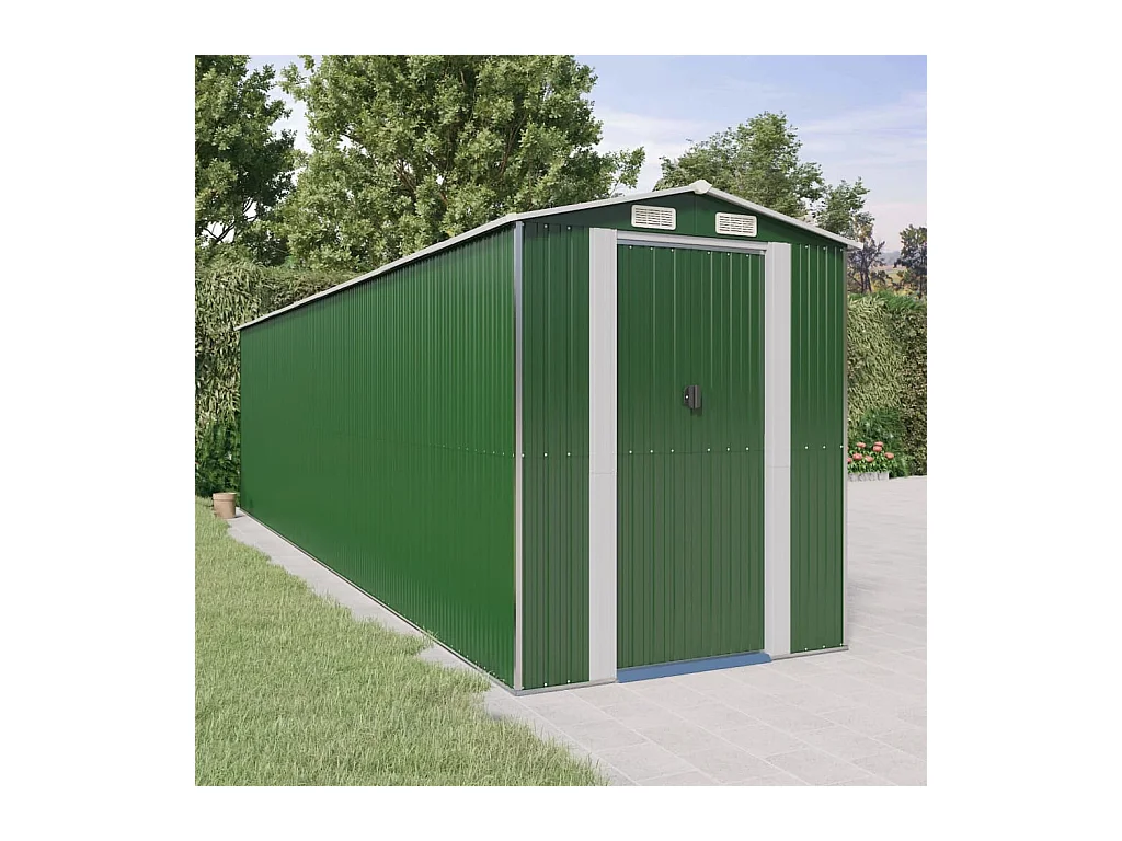 Groene tuinberging 192x772x223 cm Gegalvaniseerd staal