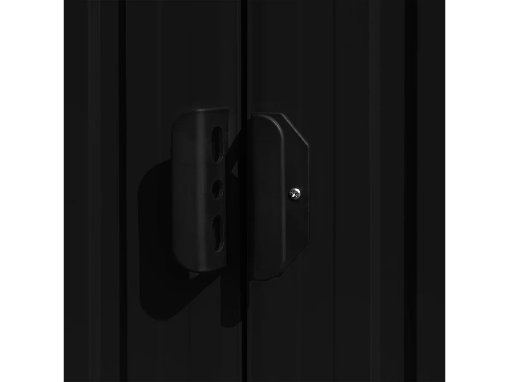 Tuinhuis Antraciet 257x779x181 cm Gegalvaniseerd staal