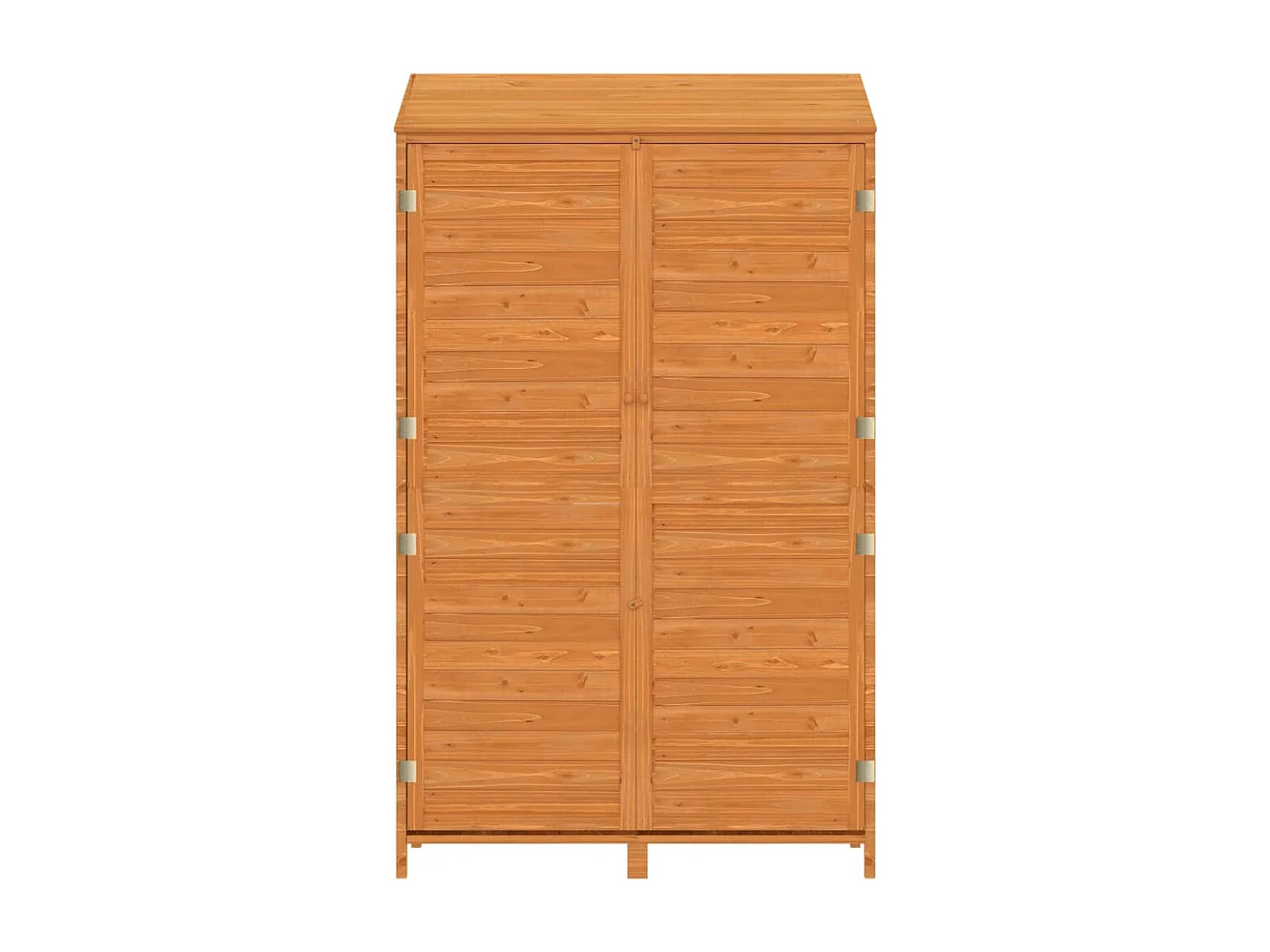 Casetta da giardino Marrone 102x52x174,5 cm Legno massello di abete