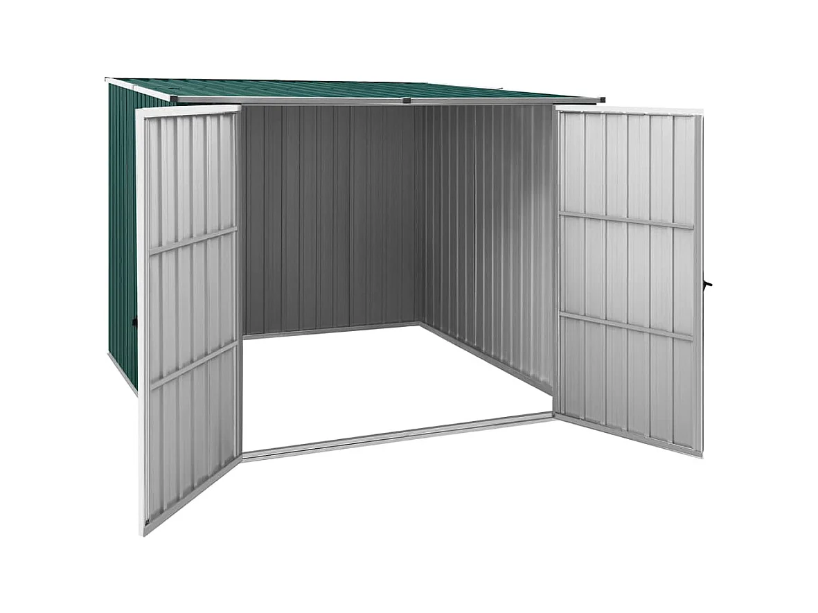 Abri de jardin Vert 195x198x159 cm Acier galvanisé