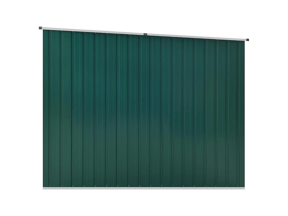 Abri de jardin Vert 195x198x159 cm Acier galvanisé