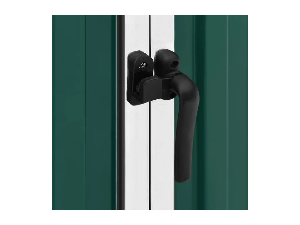 Abri de jardin Vert 195x198x159 cm Acier galvanisé