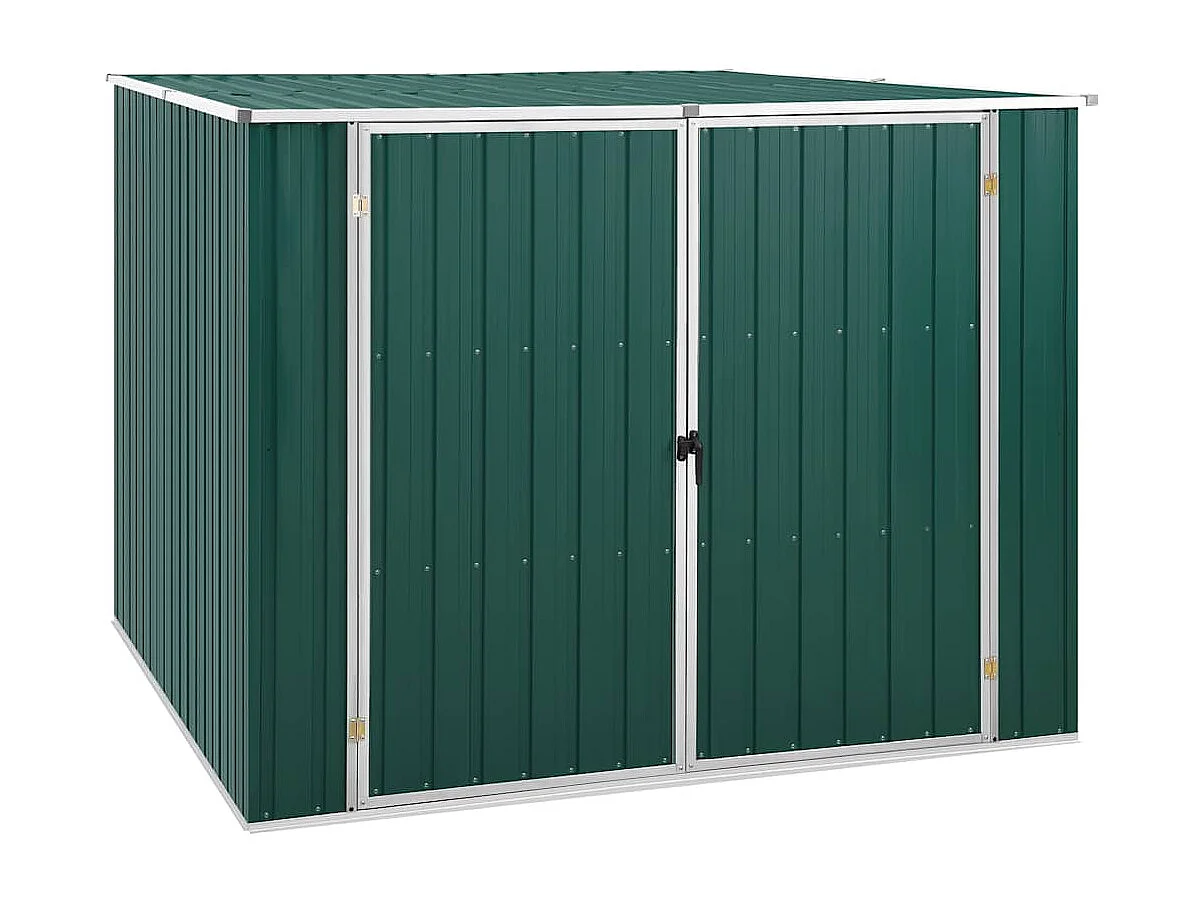 Abri de jardin Vert 195x198x159 cm Acier galvanisé