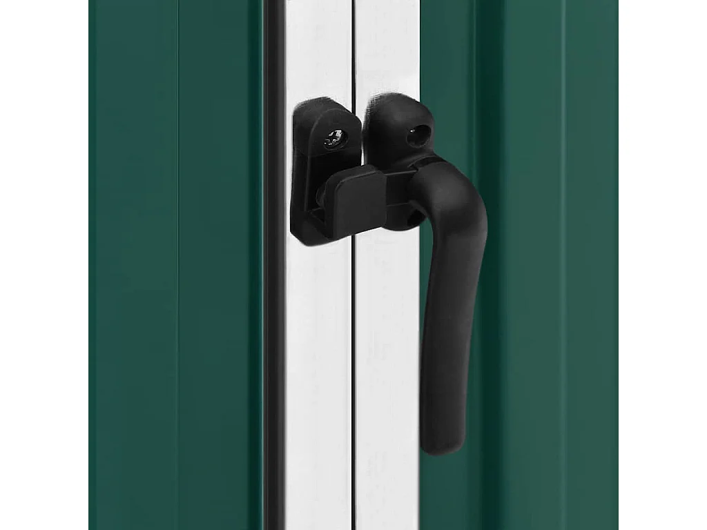 Abri de jardin Vert 195x198x159 cm Acier galvanisé