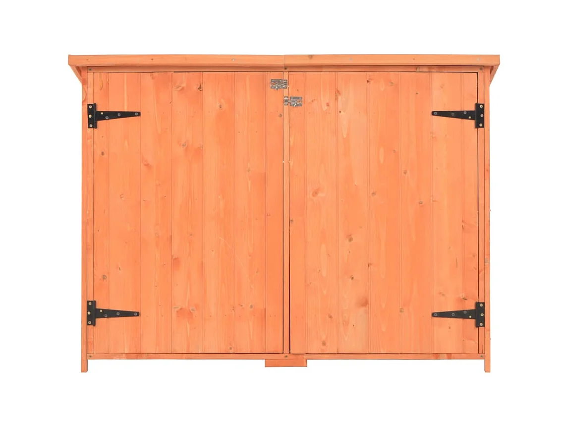 Abri de stockage de jardin 128x42x91 cm Bois