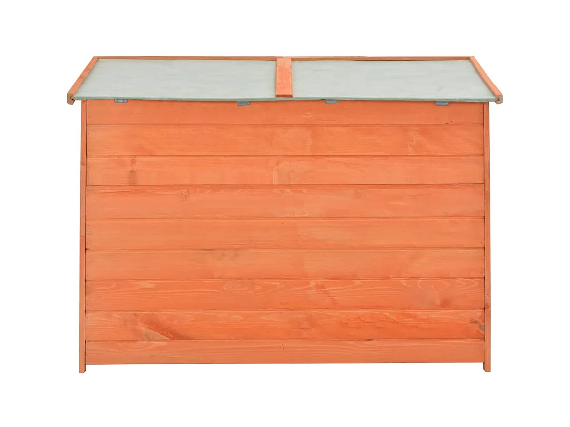 Abri de stockage de jardin 128x42x91 cm Bois