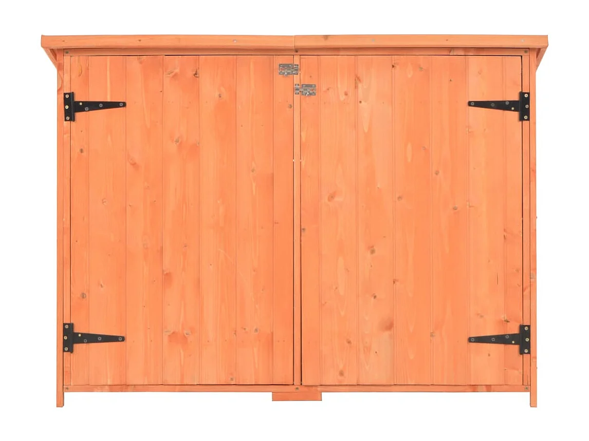 Abri de stockage de jardin 128x42x91 cm Bois