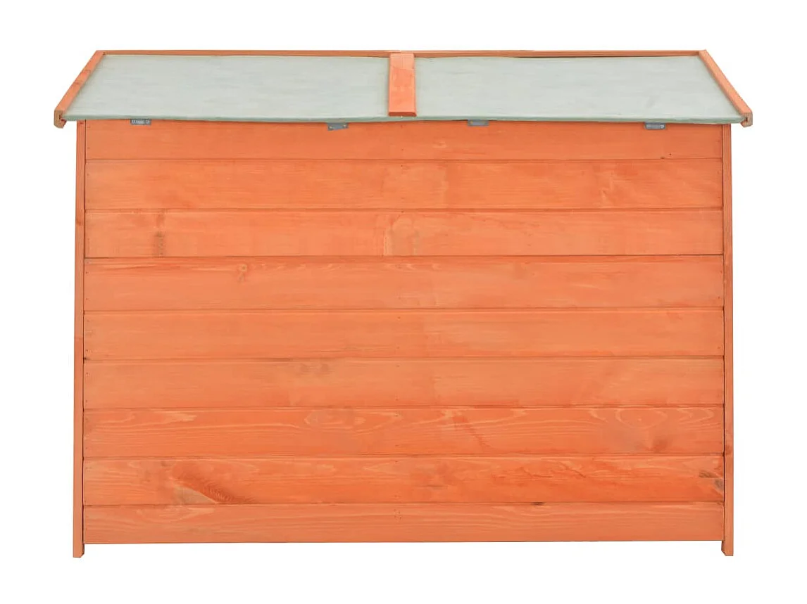 Abri de stockage de jardin 128x42x91 cm Bois