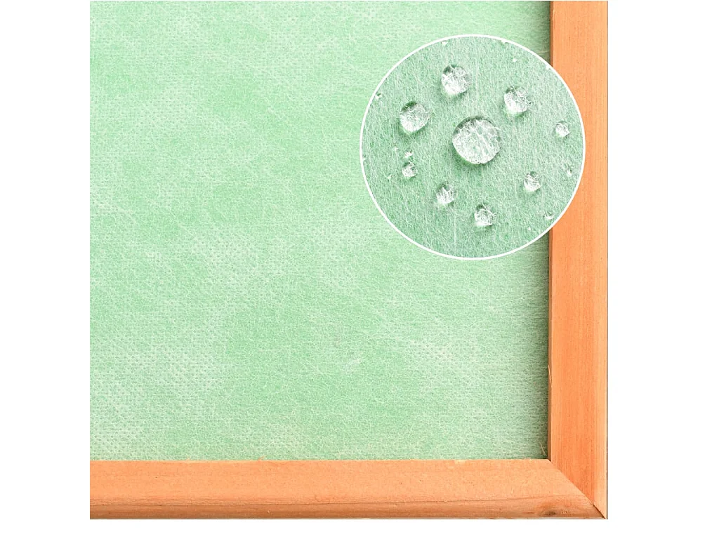 Abri de stockage de jardin 128x42x91 cm Bois