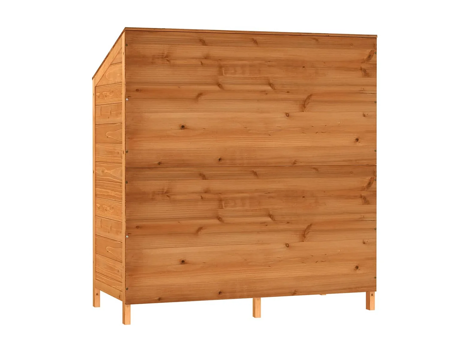 Remise de jardin Marron 102x52x112 cm Bois de sapin solide