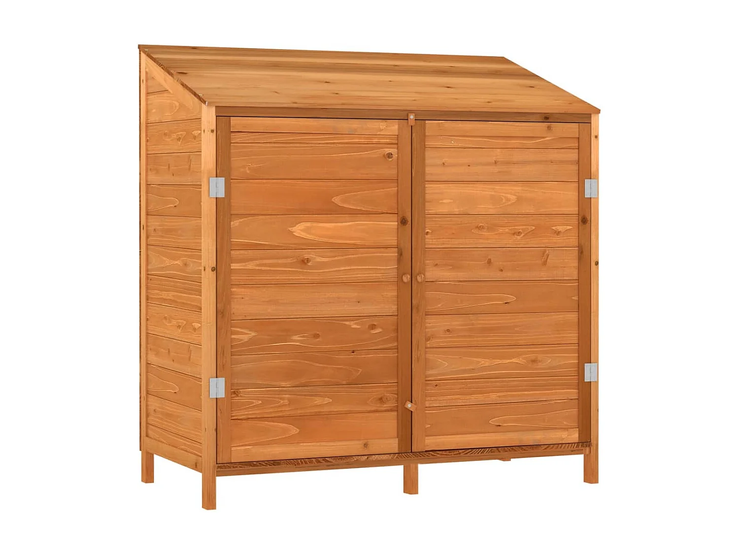 Remise de jardin Marron 102x52x112 cm Bois de sapin solide