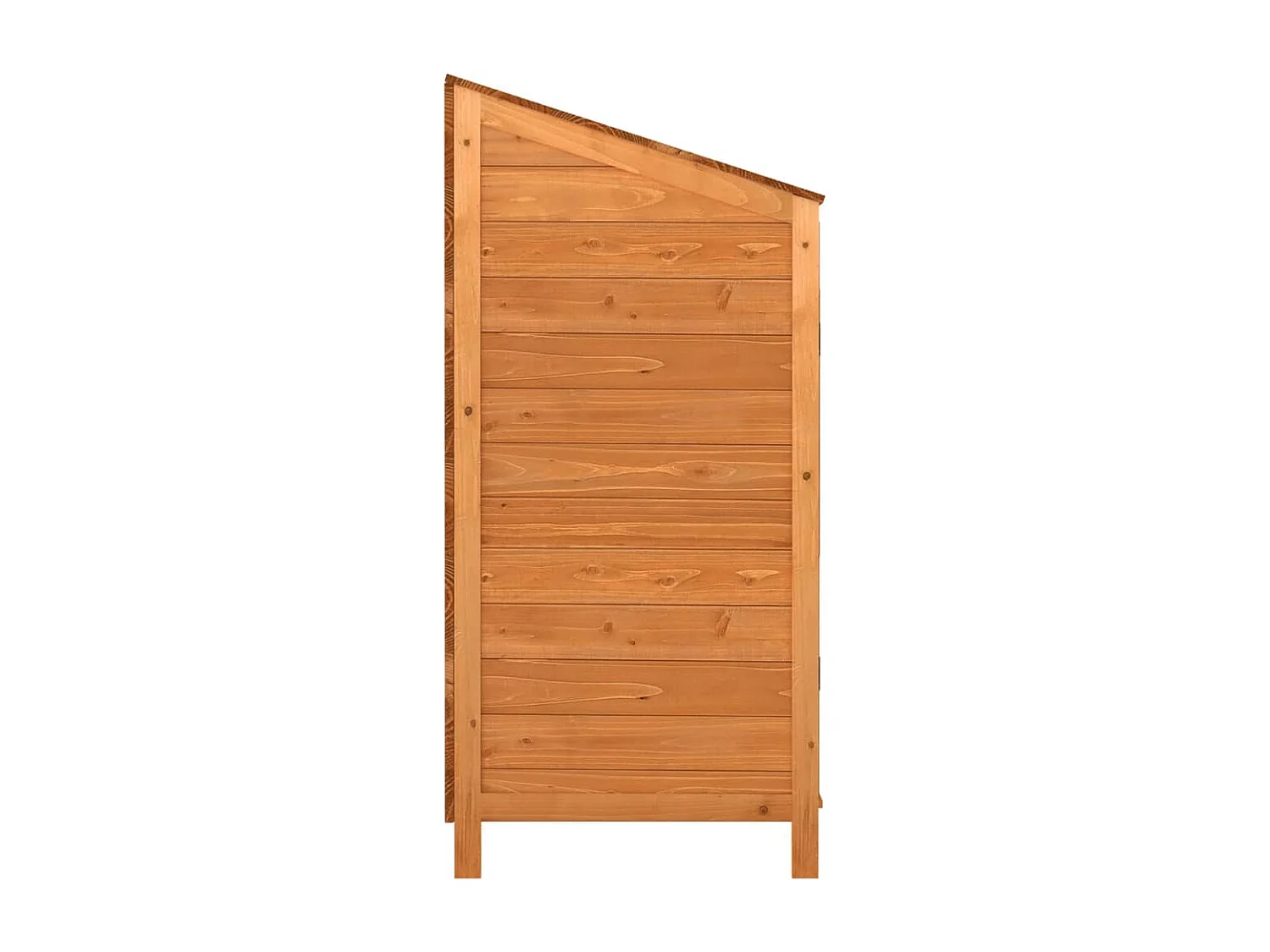 Remise de jardin Marron 102x52x112 cm Bois de sapin solide